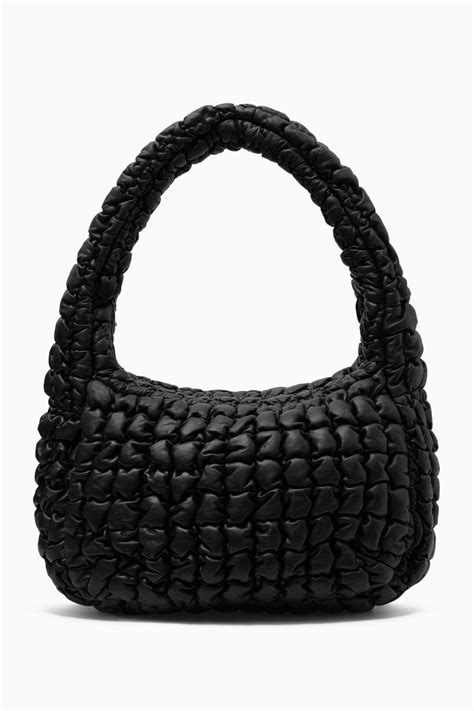 cos quilted crossbody bag